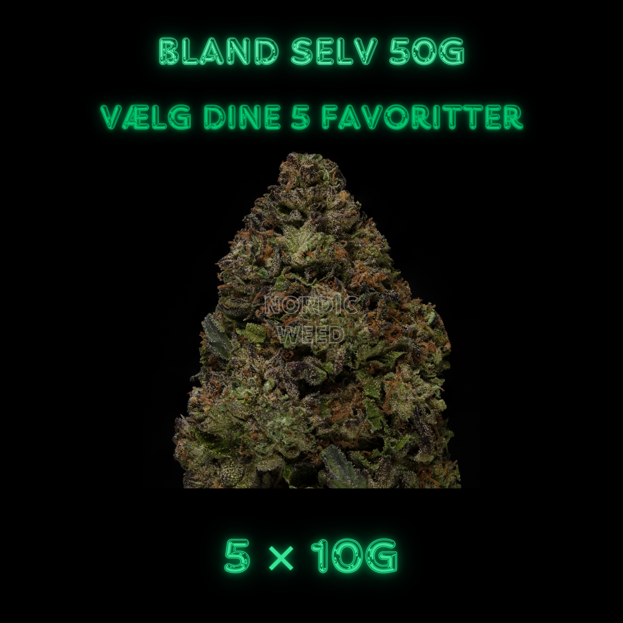 Bland selv THCA Topskud 50g