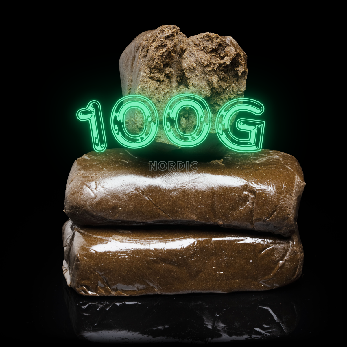 THCA Mørk Marok - 100G
