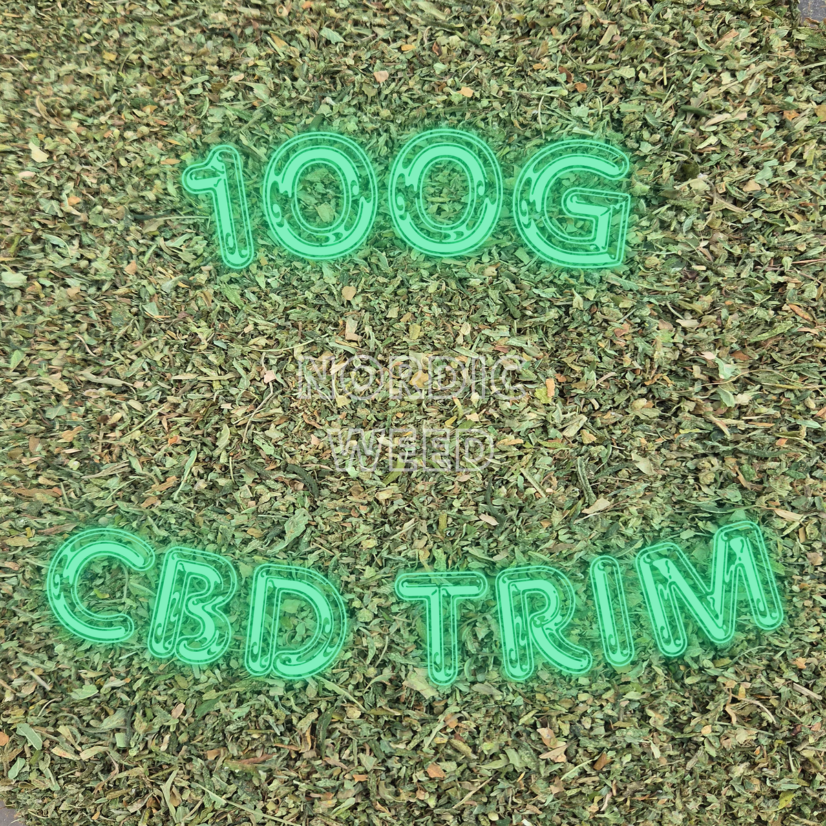 CBD Trim / Shake - Amnesia Haze - 10% CBD - 100g