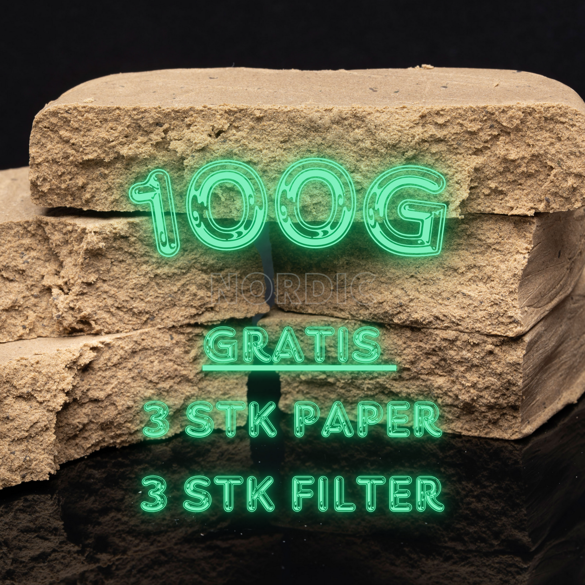 THCA La Mousse Hash 100G