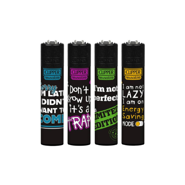 Clipper Lighter - Slogan