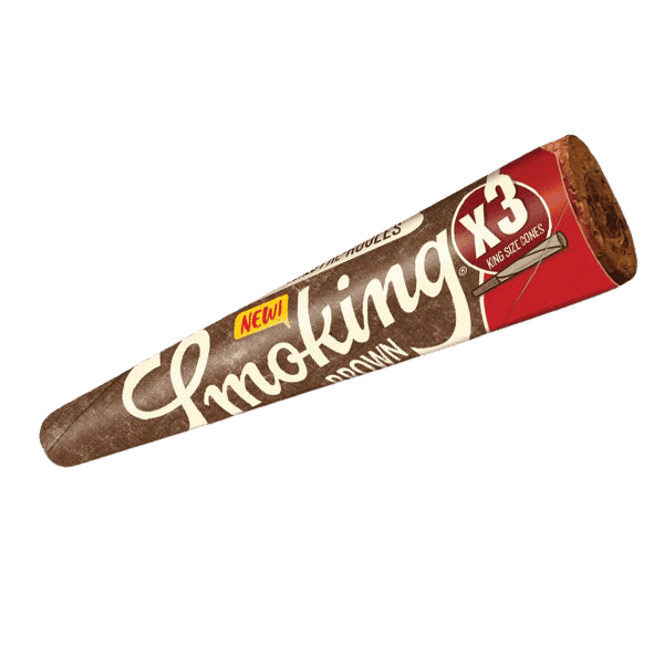 Smoking - Brown King Size Cones x3