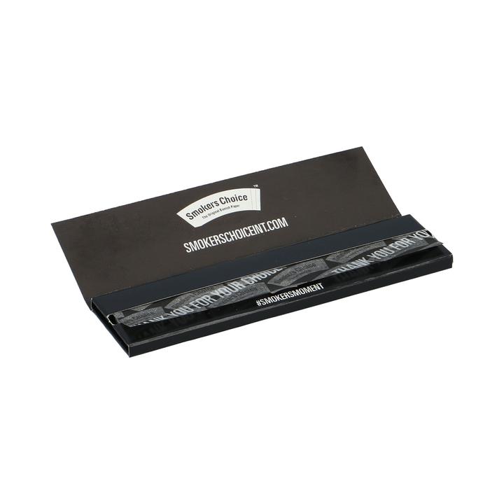 Smokers Choice – Rolling Papers Black Super King Size - NordicWeed