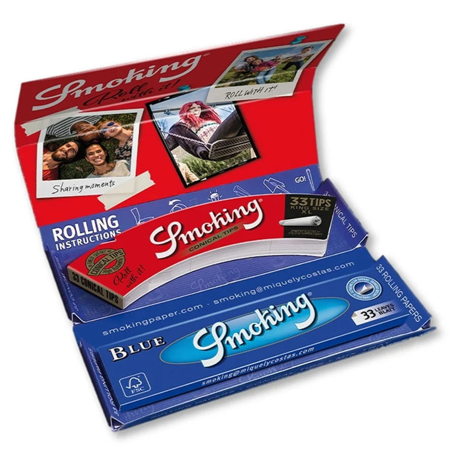 Luxury Rolling Kit 2 i 1 - Blå
