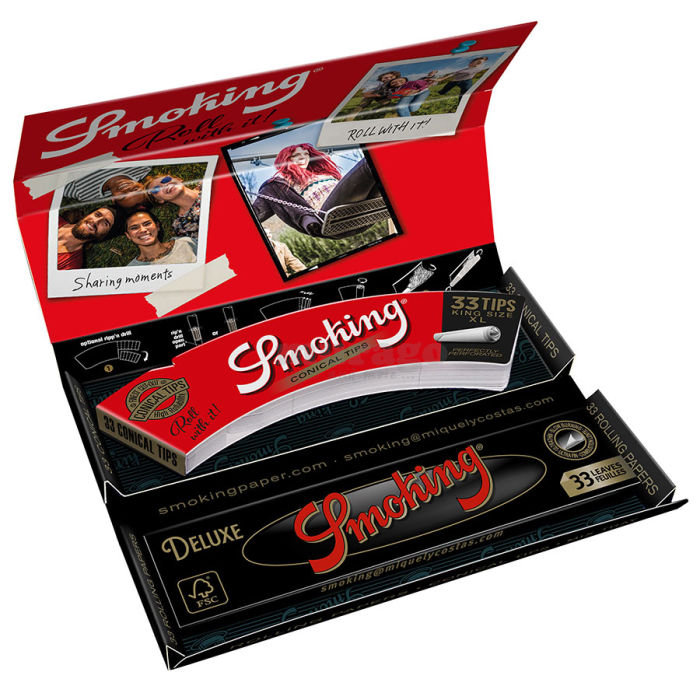 Smoking Deluxe Luxury Rolling Kit 2 i 1