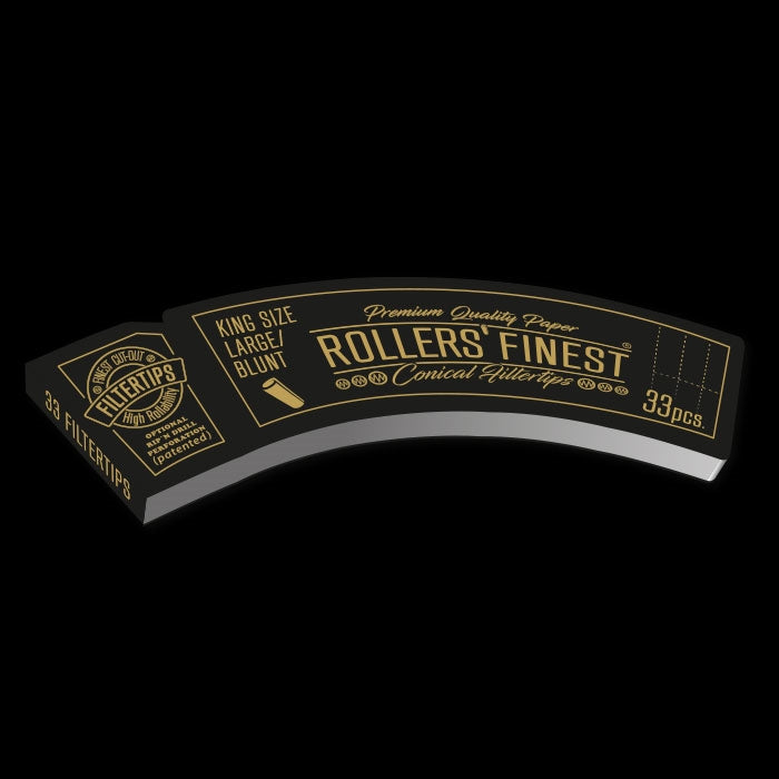 Rollers' Finest - King Size Large Black - NordicWeed